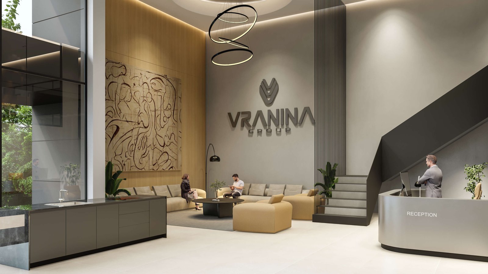 Vranina Group reception and showroom
